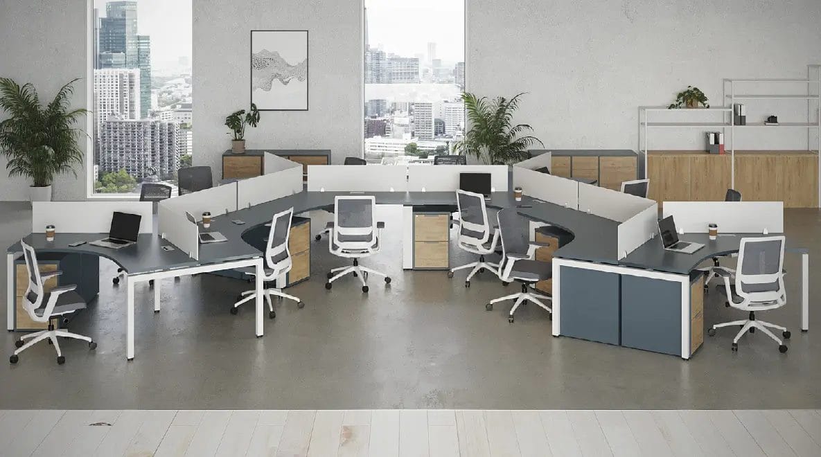 Cómo Integrar Escritorios Colaborativos en un Espacio de Trabajo Moderno